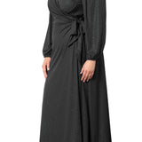 Modern Muse Wrap Gown - Plus