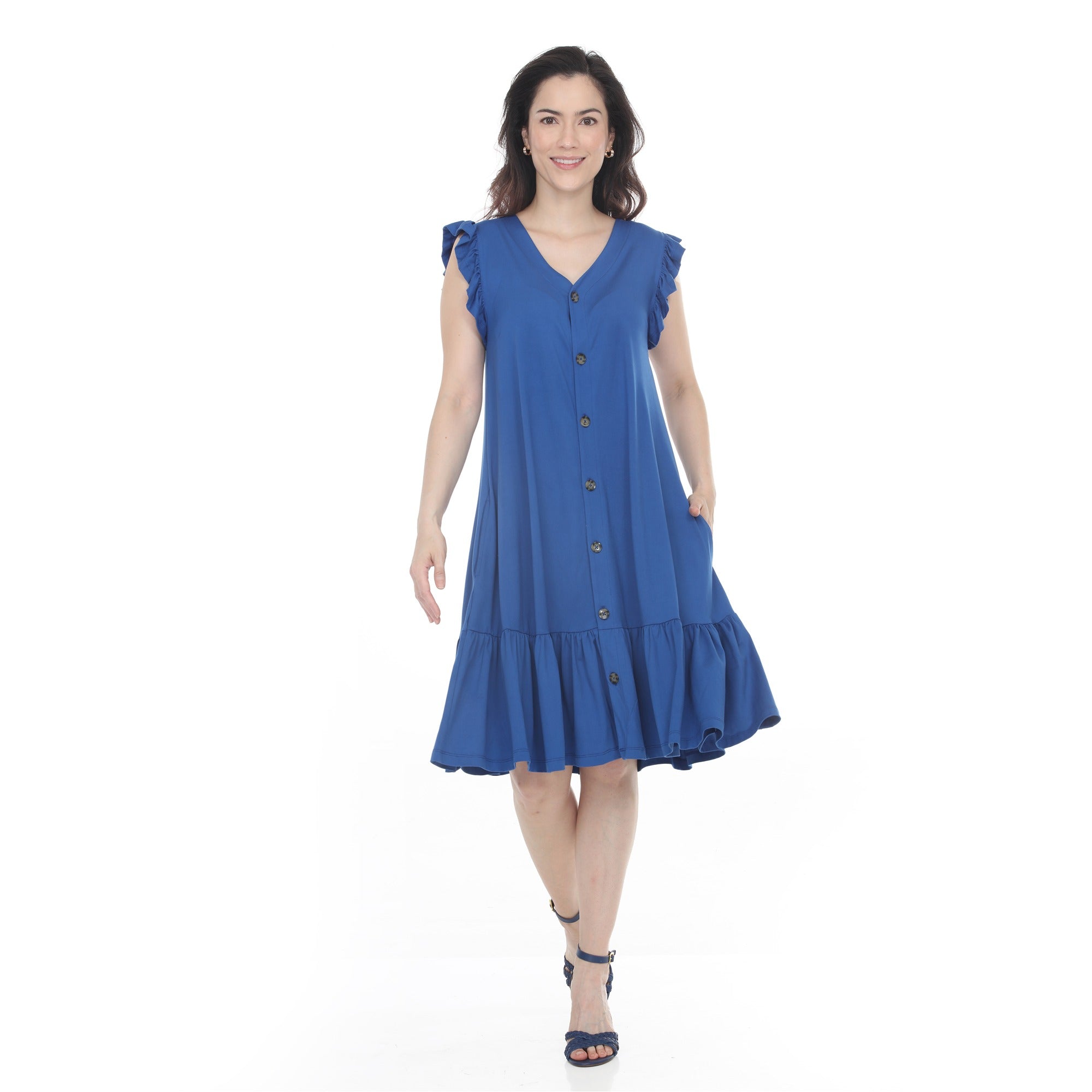 blue dress dressbarn Vienna Maxi Dress - Dreamy Blue