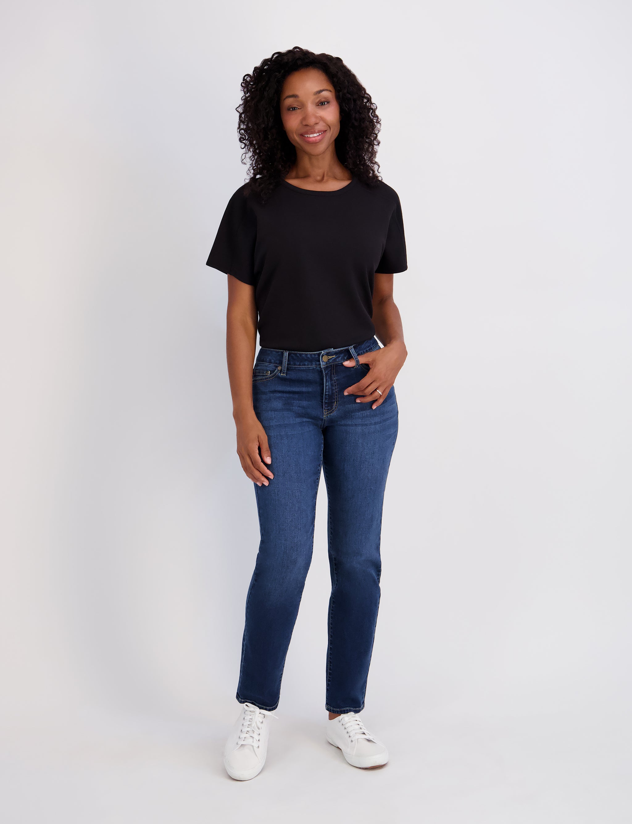 Westport Signature Straight Leg Denim Jeans