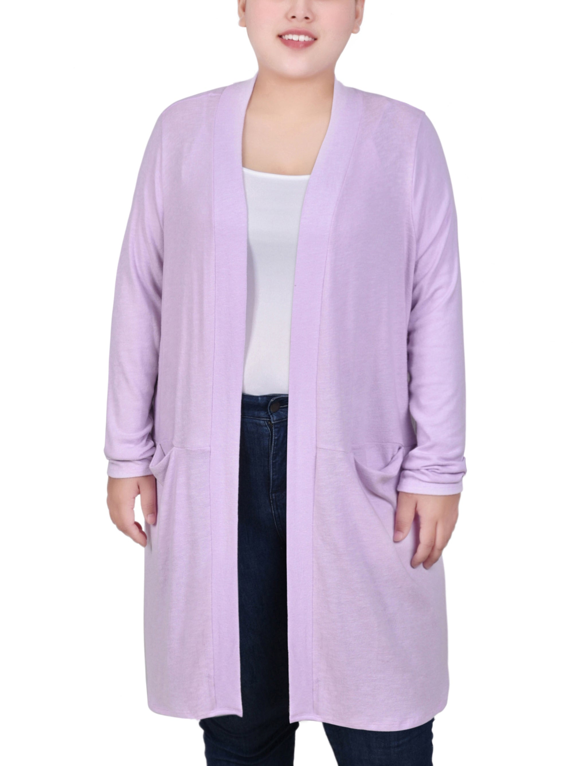 Cardigan Discount Plus Size Lavender Cardigan Lavender Long Sleeve