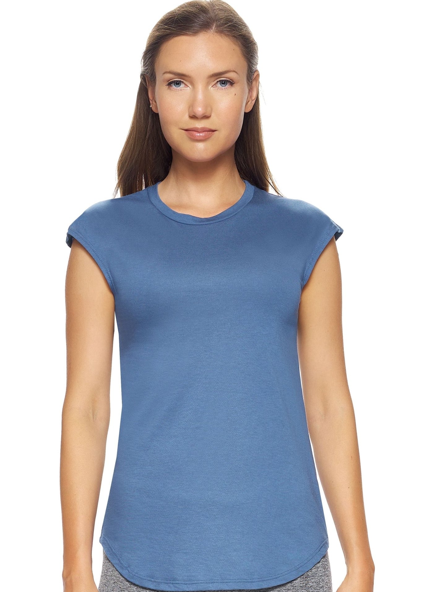Expert Brand MoCA Plant Based Cap Sleeve T-Shirt - DressbarnActivewear