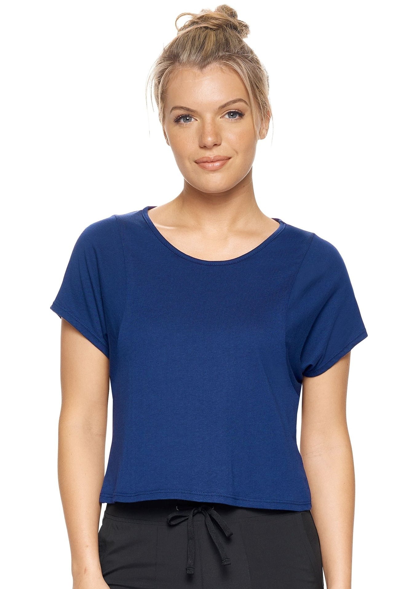 Expert Brand MoCA Plant Based Cropped T-Shirt - Plus - DressbarnActivewear