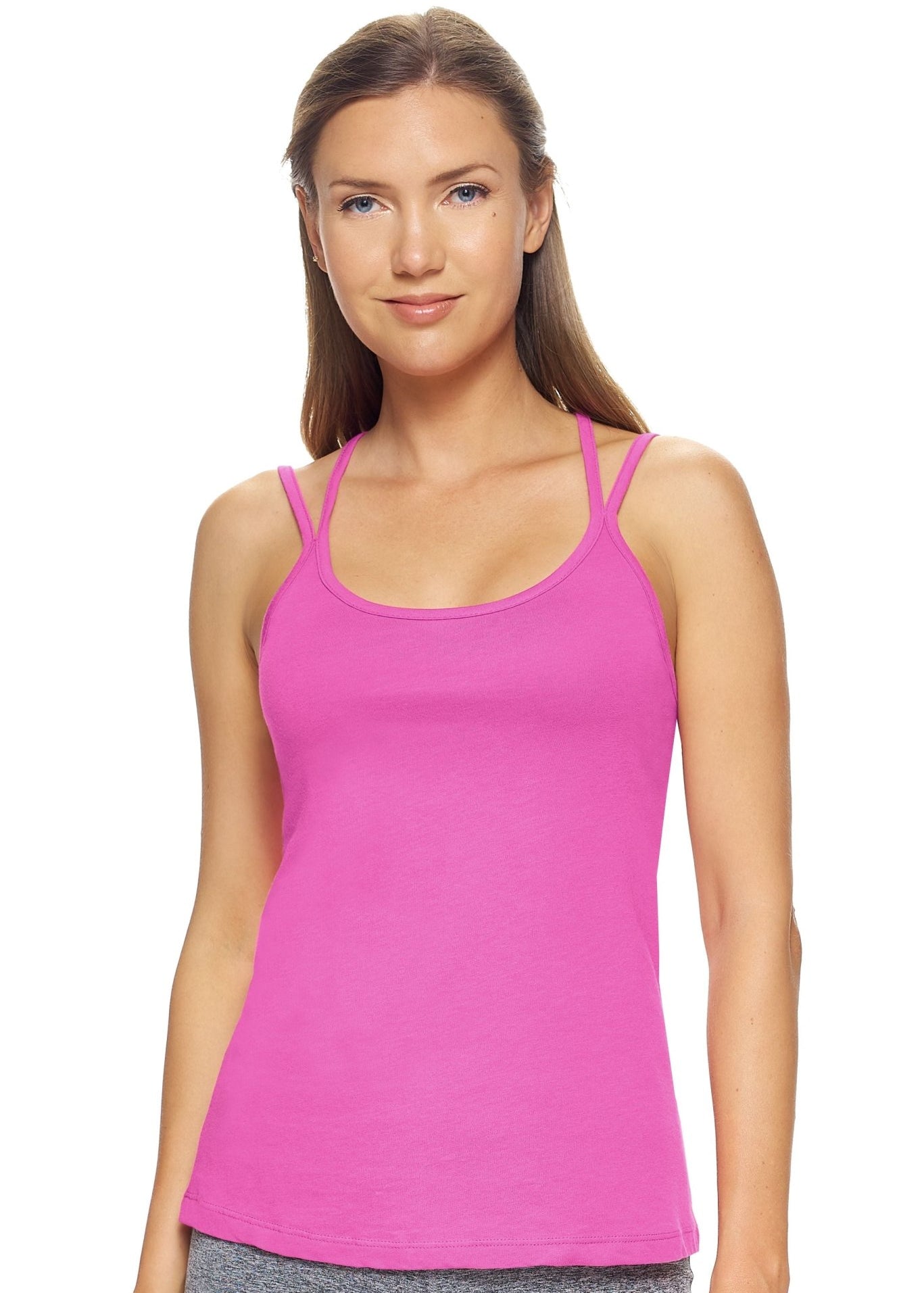 Expert Brand MoCA Plant Based Strappy Cami Shirt - DressbarnActivewear