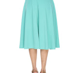Flared Midi Skirt with pockets - DressbarnSkirts