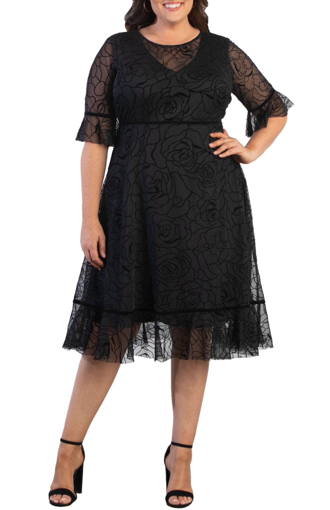 Francesca Cocktail Dress - Plus Dressbarn Francesca Cocktail Dress - Plus Dressbarn