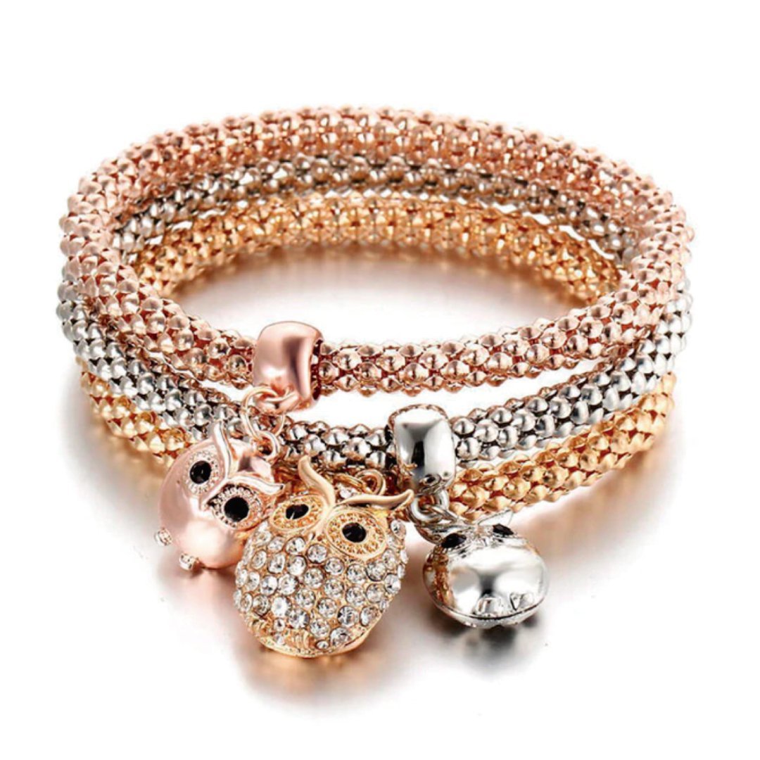GSR Bracelet Set- Owl - DressbarnJewelry Sets