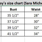 Sara Michelle Short Rfl Slit Sleeve Lined Bubble Blouse - DressbarnShirts & Blouses