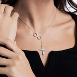 The Julia Infinity and Cross Necklace - DressbarnNecklaces