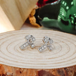 The Sweetheart Crystal Cross Earrings - DressbarnEarrings