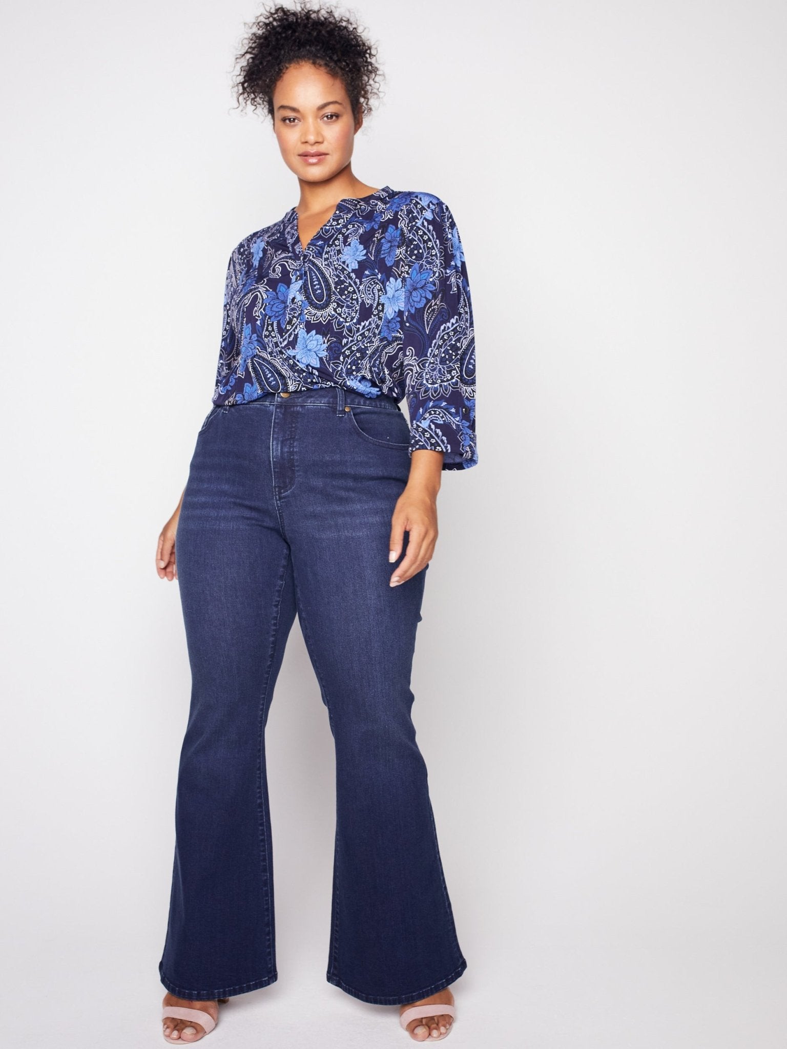LTB Jeans - Dames - Fallon - Mid Waist - Flared Leg Jeans - Broek, Carline Wash 55096, 26W / 30L LTB Jeans - Dames - Fallon - Mid Waist - Flared Leg Jeans - Broek, Carline Wash 55096, 26W / 30L