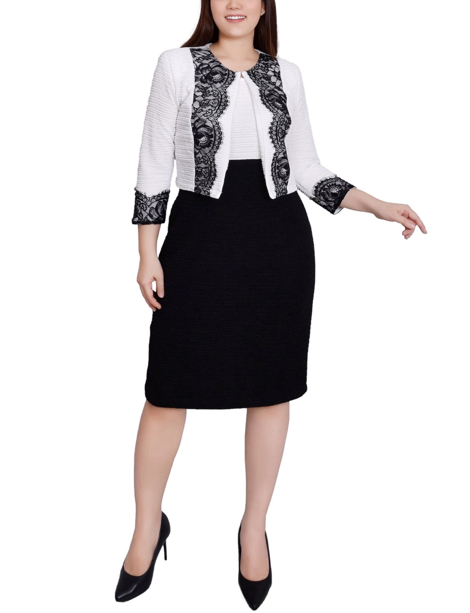 black and white petite dresses Cagogo Casual Short Sleeve for Womens Summer Crewneck Belt Polka Dots Flowy Swing Aline Empire Waist Maxi Long Sun Dresses Cute Dresses Clothes yet modern style is top of our wishlist Black Petite Dresses | Ann
