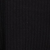 Alfred Dunner Spliced Texture Metallic Studded Top - Black