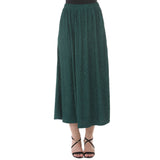 Women's Rhinestone Embellished A-Line Maxi Skirt