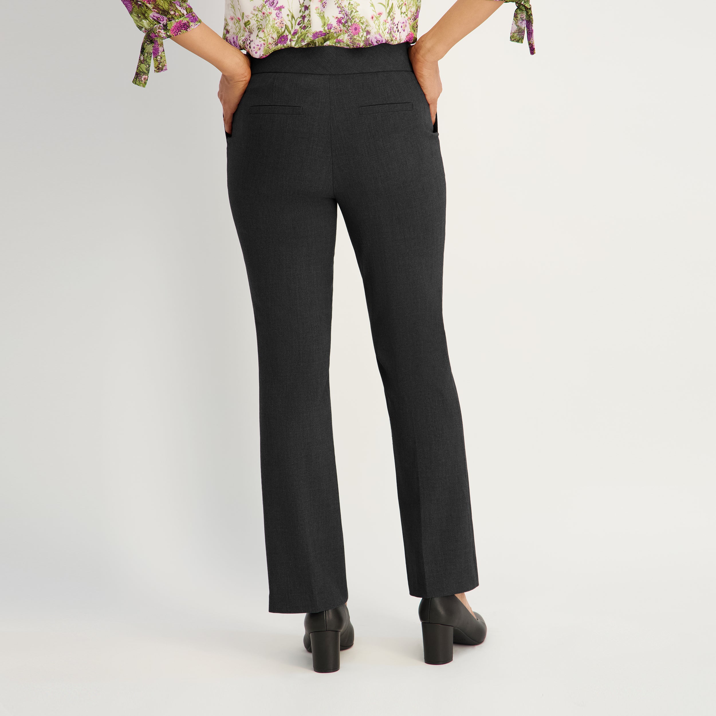 Roz & Ali Secret Agent Slight Tummy Control Bootcut Pants Dressbarn Roz & Ali Secret Agent Slight Tummy Control Bootcut Pants Dressbarn