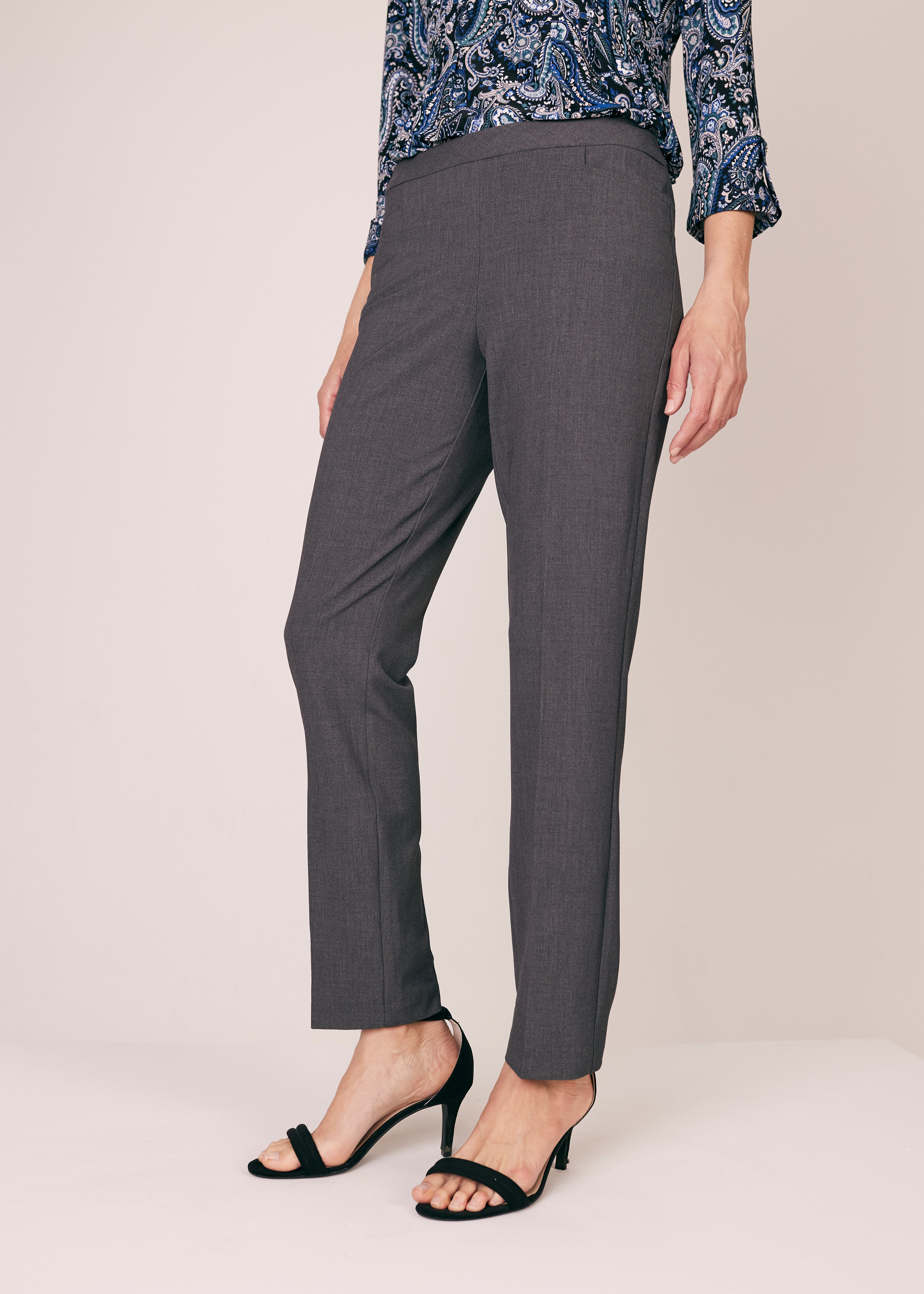 Roz & Ali™ Secret Agent Pull On Tummy Control Pants With L Pockets