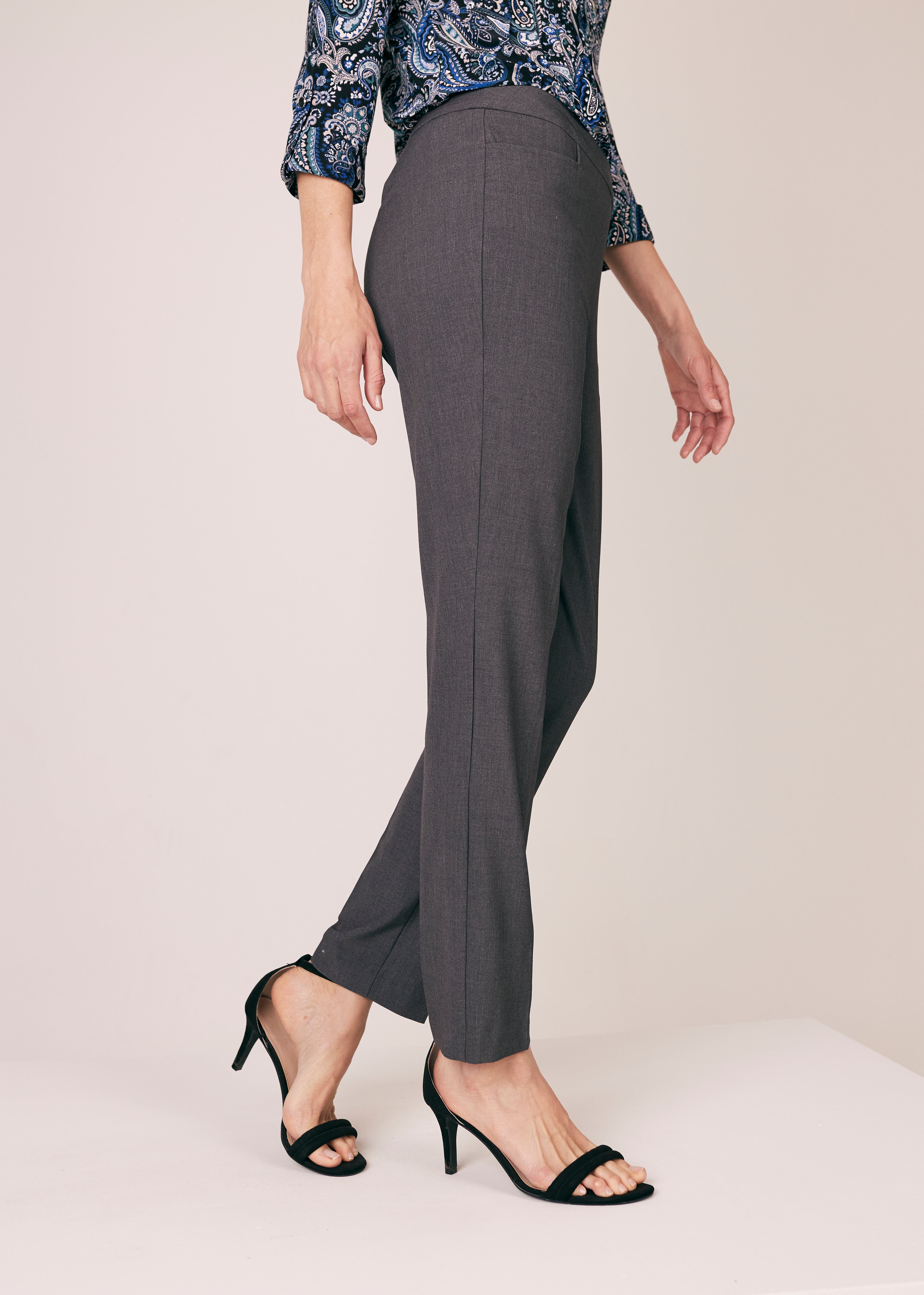 Roz & Ali™ Secret Agent Pull On Tummy Control Pants With L Pockets