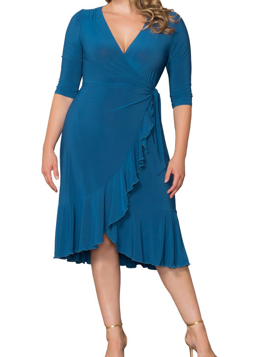 Whimsy Wrap Dress - Plus