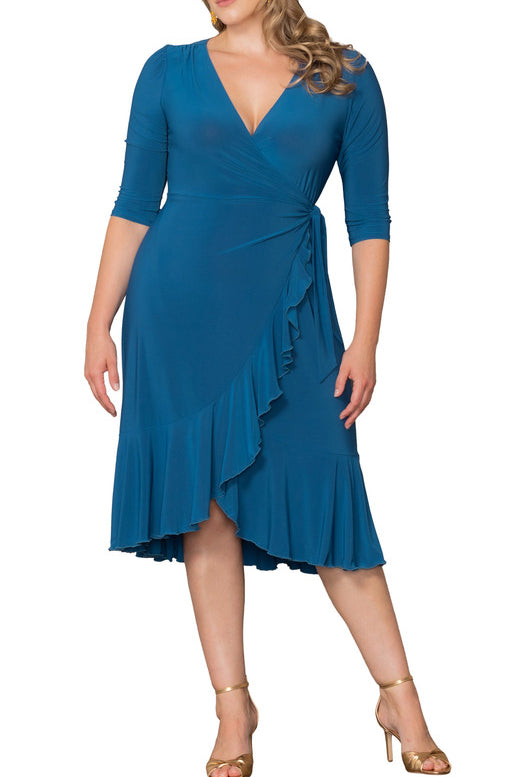 Whimsy Wrap Dress - Plus