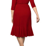 Whimsy Wrap Dress - Plus