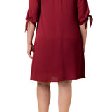 Manhattan A-Line Shift Dress - Plus