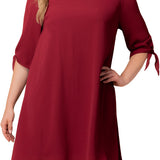 Manhattan A-Line Shift Dress - Plus