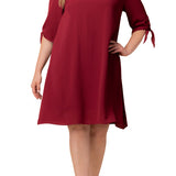 Manhattan A-Line Shift Dress - Plus