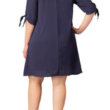 Manhattan Shift Dress - Plus
