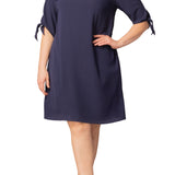 Manhattan Shift Dress - Plus
