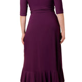 Veronica Ruffled Evening Gown - Plus