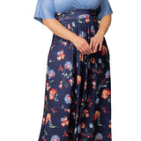 Havana Color Block Maxi Dress - Plus