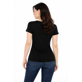 Women's V-Neck Front Tie Pullover Top