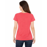 Women's V-Neck Front Tie Pullover Top
