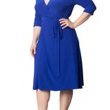 Essential Wrap Dress - Plus