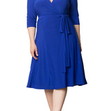 Essential Wrap Dress - Plus