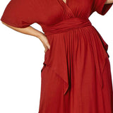 Indie Flair Maxi Dress - Plus