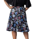 Lillian Embroidered Cocktail Dress - Floral Frolic - Plus