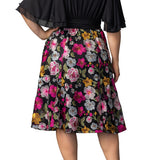 Lillian Embroidered Cocktail Dress - Plus