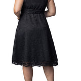 Pin Up Boudoir Lace Cocktail Dress - Plus