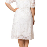 Emma Lace Shift Dress - Plus