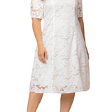 Emma Lace Shift Dress - Plus