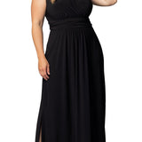 Daniela Sleeveless Maxi Dress - Plus