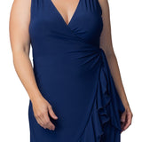 Laguna Sleeveless Wrap Dress - Plus