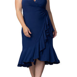 Laguna Sleeveless Wrap Dress - Plus