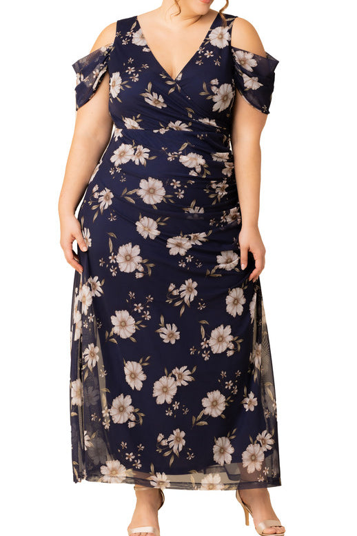 Seraphina Mesh Evening Gown - Plus