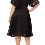 Camille Lace Cocktail Dress - Plus