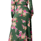 Kelsey Long Sleeve Maxi Dress - Plus