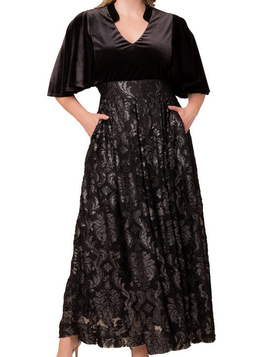 Radiant Opulence Evening Gown - Plus