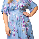 Vienna Maxi Dress - Dreamy Blue - Plus