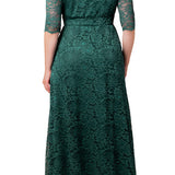 Maria Lace Evening Gown - Plus