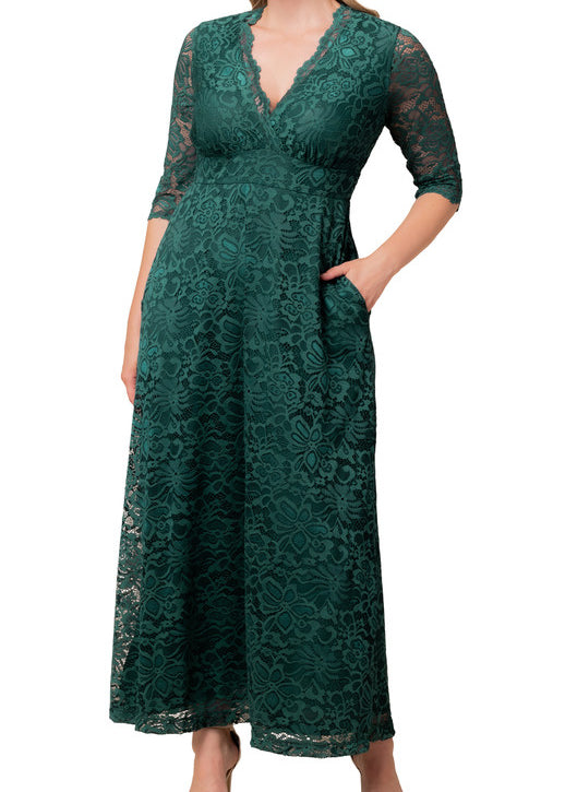 Maria Lace Evening Gown - Plus
